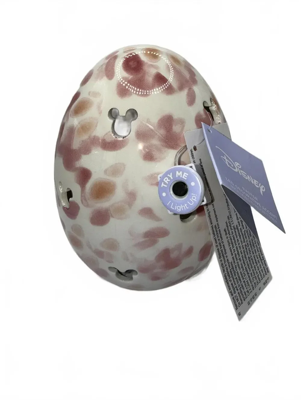 Disney Easter LED Decorative Accent Egg with 6-Hour Timer NEW!